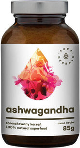 Poudre de racine d'Ashwagandha 85g AURA HERBALS
